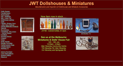 Desktop Screenshot of dollshousesandminiatures.com.au